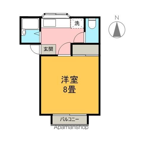 川原コーポの間取り写真