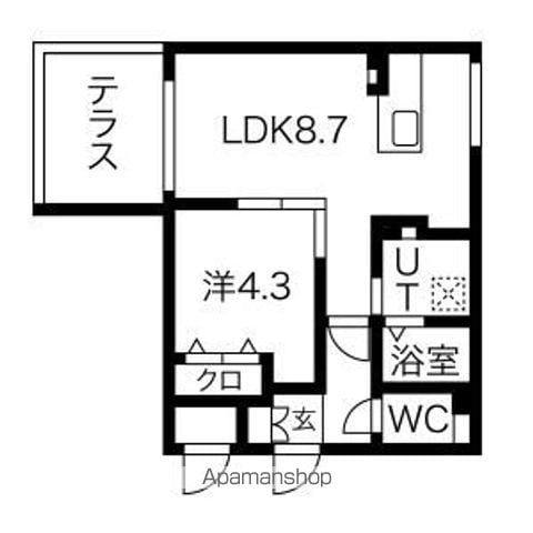 AMADEUS本通の間取り写真
