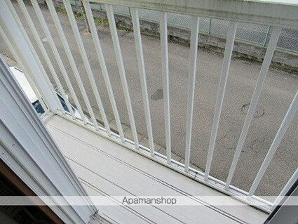 Ｓカーサ城西[2DK/37.95m2]のバルコニー