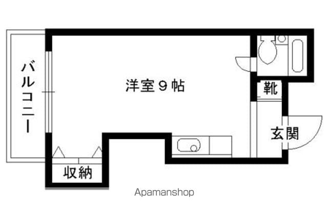 ベルヴィNADAの間取り写真