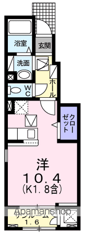 フォンターナ・ヴィータの間取り