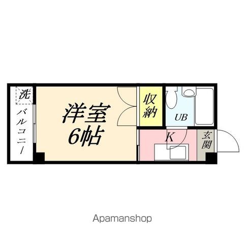 セキホウハイツの間取り写真
