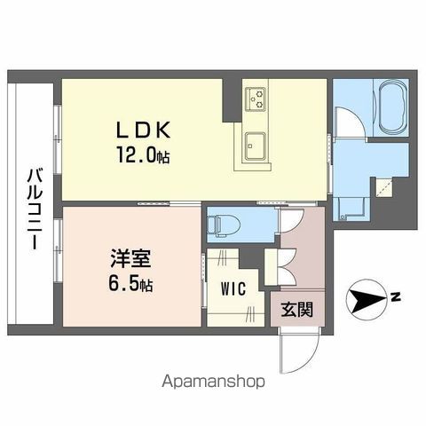 シャーメゾンエラブル梅田北の間取り写真