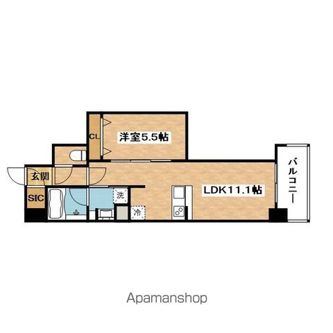 リビオメゾン 新大阪の間取り写真