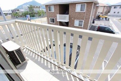 ビーンズヒル[2LDK/57.93m2]のバルコニー