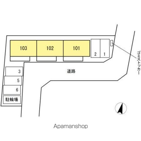 ドエル 101 ｜ 東京都練馬区西大泉３丁目18-10（賃貸アパート2LDK・1階・71.60㎡） その7