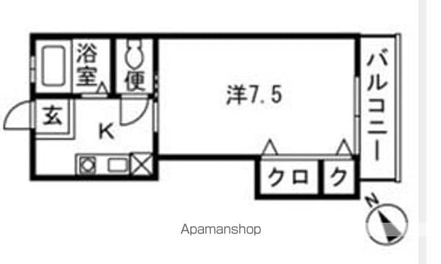 コンフォールの間取り写真