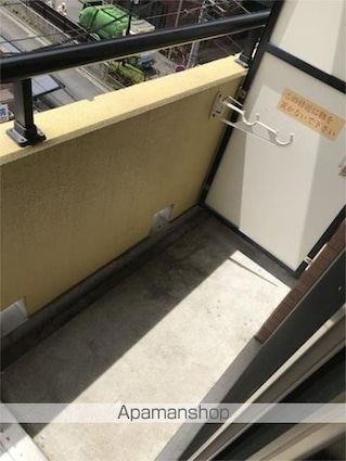 東京都府中市八幡町１丁目[1R/23.14m2]のバルコニー