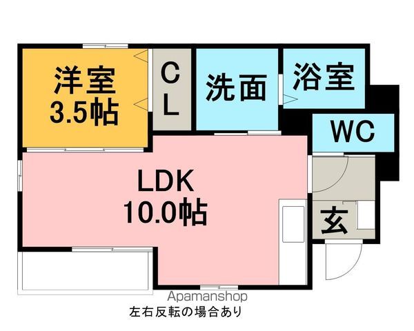 コンソラーレ Fの間取り写真
