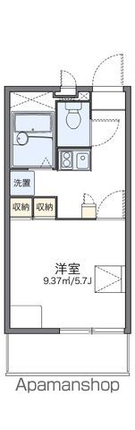 レオパレスプラムフィールドの間取り写真