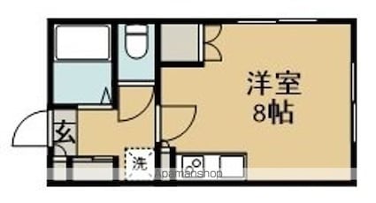 ビレッジ清水沼[1R/20.28m2]の間取図