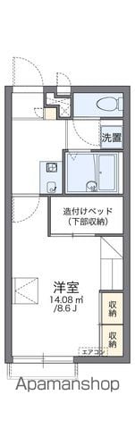 レオパレスGRACEMの間取り写真