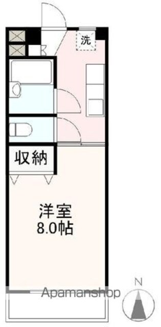 プレアール仏生山Ⅰ・Ⅱ[1K/29.16m2]の間取図