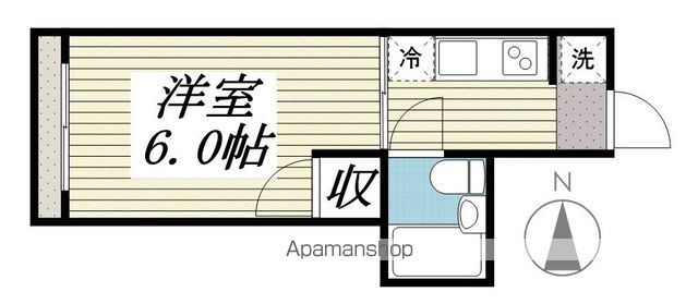 コスモ百合丘の間取り写真