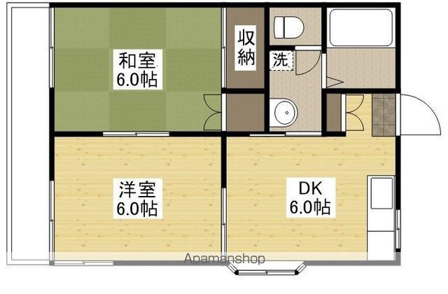 リベルジュ三筋の間取り写真