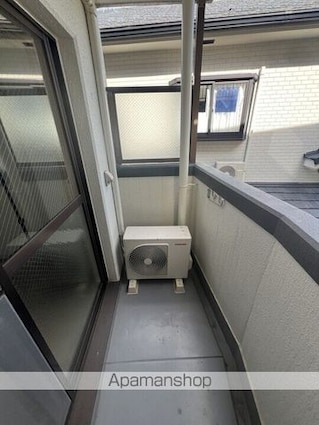 クッキィー石山寺[1R/18.01m2]のバルコニー