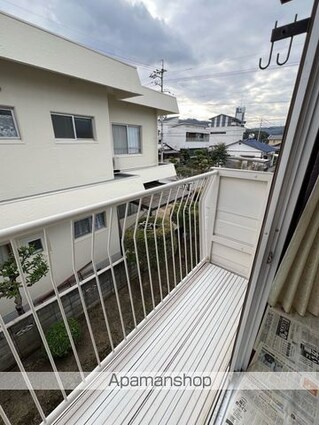 愛媛県新居浜市河内町[2K/30.48m2]のバルコニー