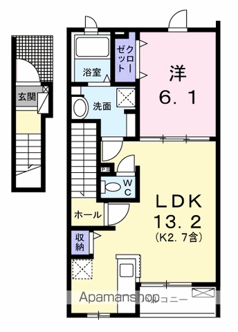 【ティグレの間取り】