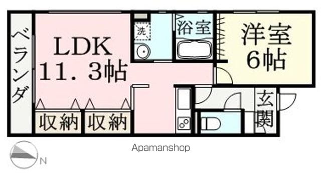 LIVEFLAT EBATAの間取り写真