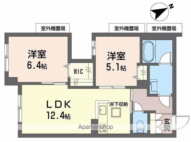 LUCEの間取り写真