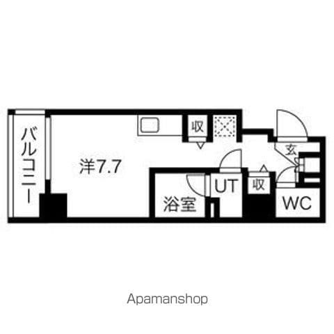 クラリッサ横浜ノワールの間取り写真
