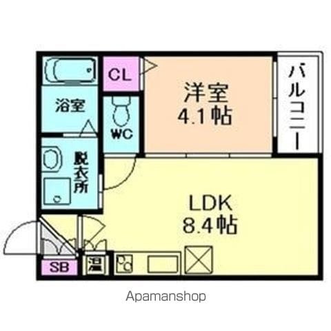 F ASECIA 諏訪ノ森の間取り写真