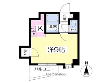 αＮＥＸＴ南江戸[1R/20.25m2]の間取図