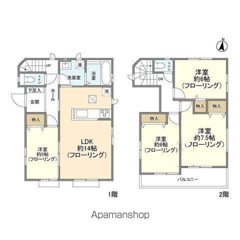 Kolet岩槻15の間取り写真