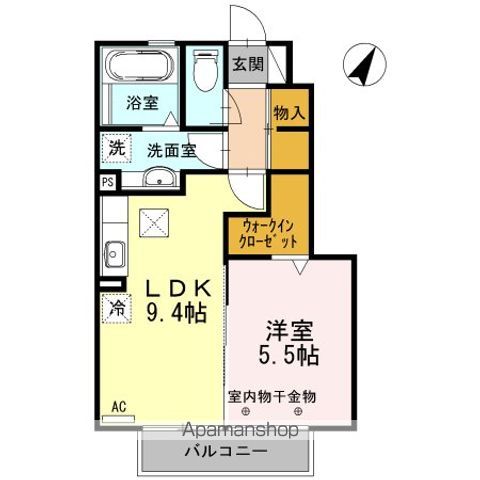 ウィル孝永の間取り写真