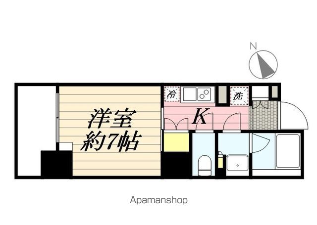 【中野区中央のマンションの間取り】