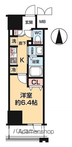 ＲＩＳＩＮＧ　ＰＬＡＣＥ亀戸の間取り