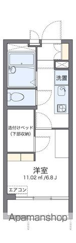 【レオパレスホカリズ登戸の間取り】