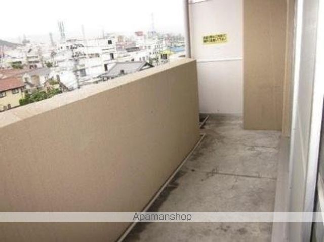 ノイシュロス久万ノ台[2DK/41.85m2]のバルコニー