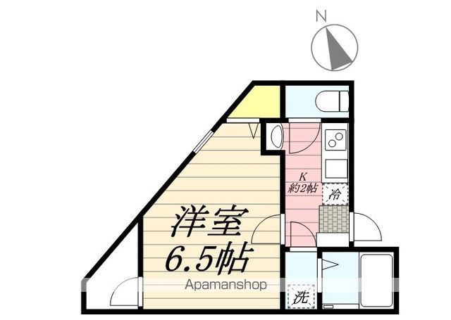 アクロス蔵前の間取り