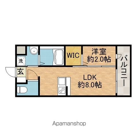 リアコート千里丘II NORTHの間取り写真