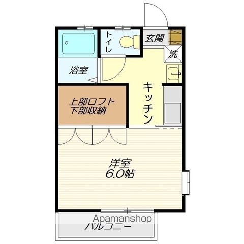 エステート東青田 北棟の間取り写真