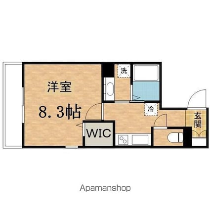 ティアレ大塚[1K/30.67m2]の間取図