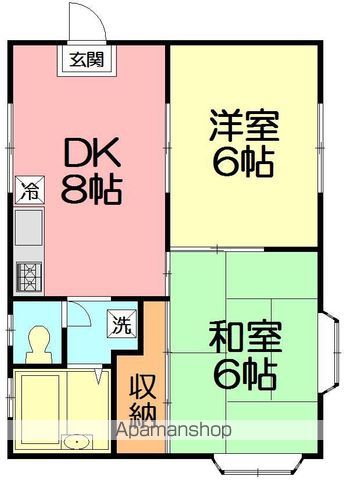 湘南ハイツの間取り写真