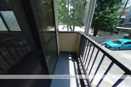 レジデンス上町[1R/19.37m2]のバルコニー