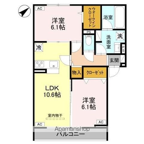 DーGRAN本町の間取り写真