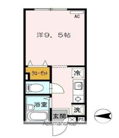 パセオ西宮の間取り写真