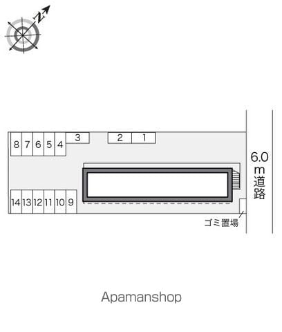 レオパレスミッキー 204 ｜ 千葉県東金市田間10-10（賃貸アパート1K・2階・23.18㎡） その12