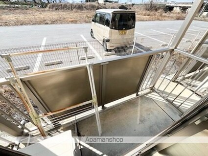 滋賀県犬上郡豊郷町大字沢[1K/28.01m2]のバルコニー