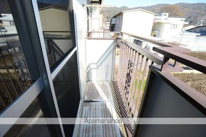 ハイツおくの[2K/33m2]のバルコニー