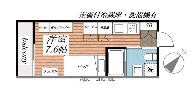 Ligere南行徳Eastの間取り写真