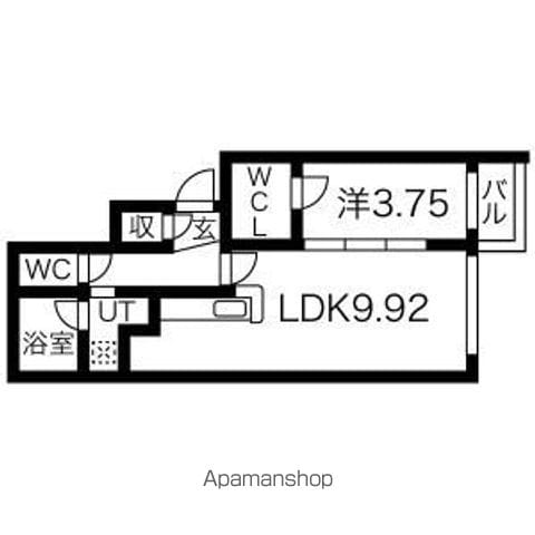 オルセーイスト北広島の間取り写真