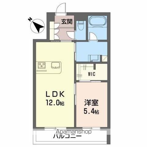 【ＭＡＩＳＯＮ　ＫＡＭＩＭＵＴＡの間取り】