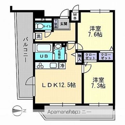 VILLA FELICEの間取り写真