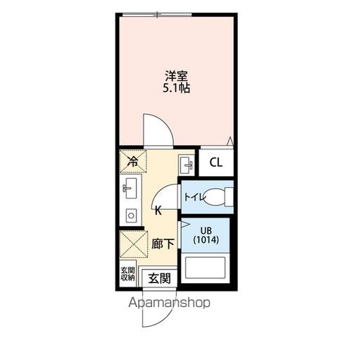 CASA二俣川の間取り写真