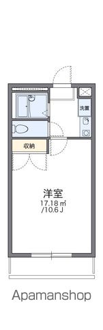 【レオパレスＳＡＢＡーⅠの間取り】